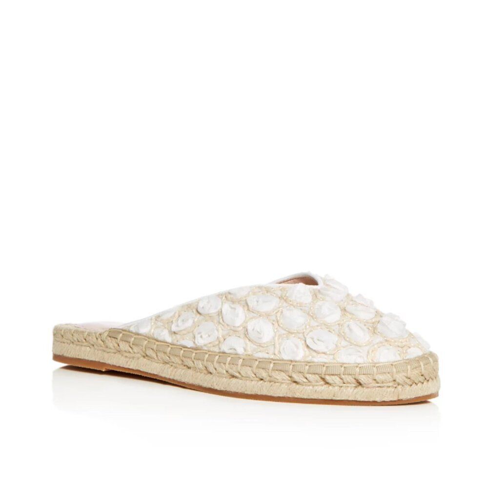 NEW Avec Les Filles Val Rosette Espadrille Mules Size 5 Coquette Preppy Boho